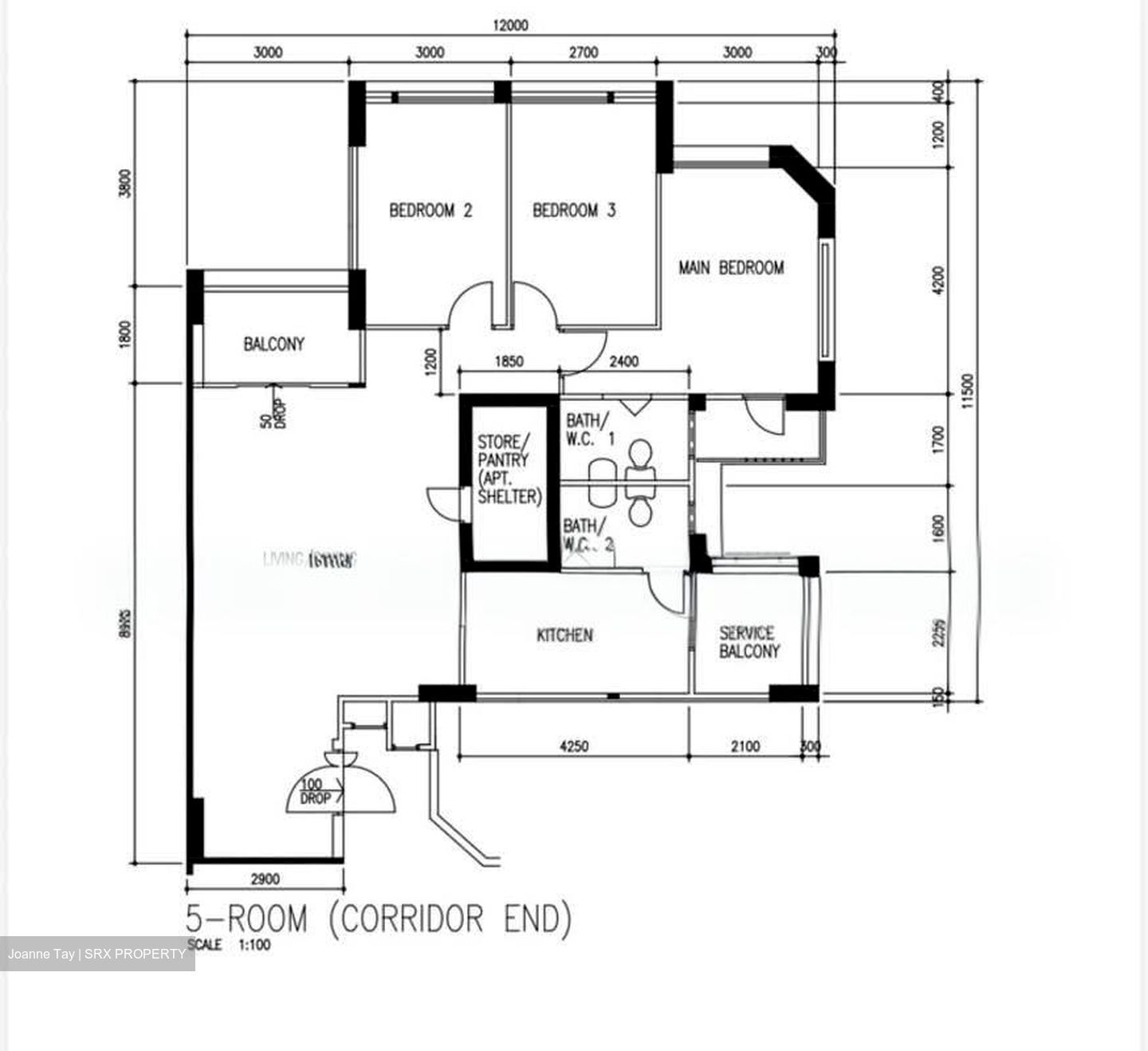 Blk 544 Woodlands Drive 16 (Woodlands), HDB 5 Rooms #574250711